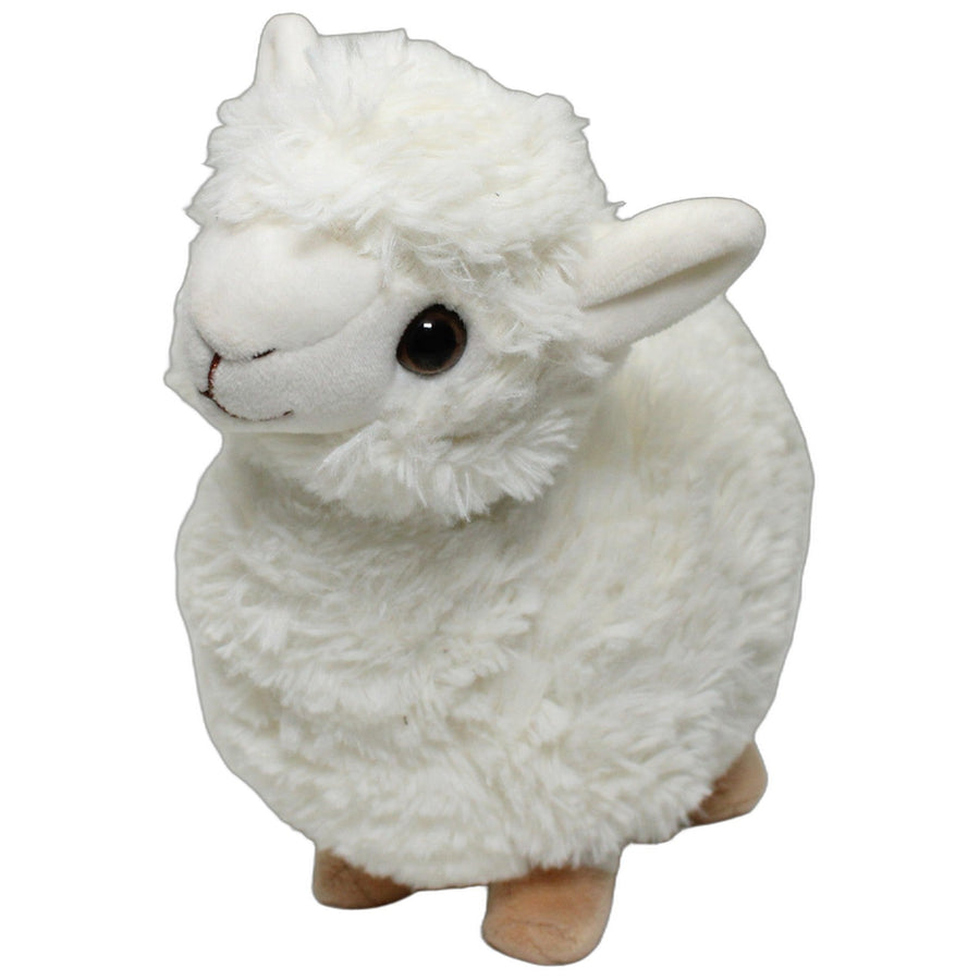 Flauschiges Alpaka, stehend