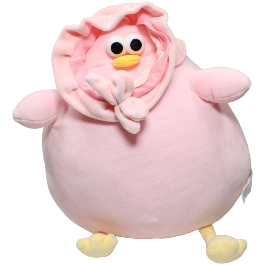 Rosa squishy Huhn mit Haube
