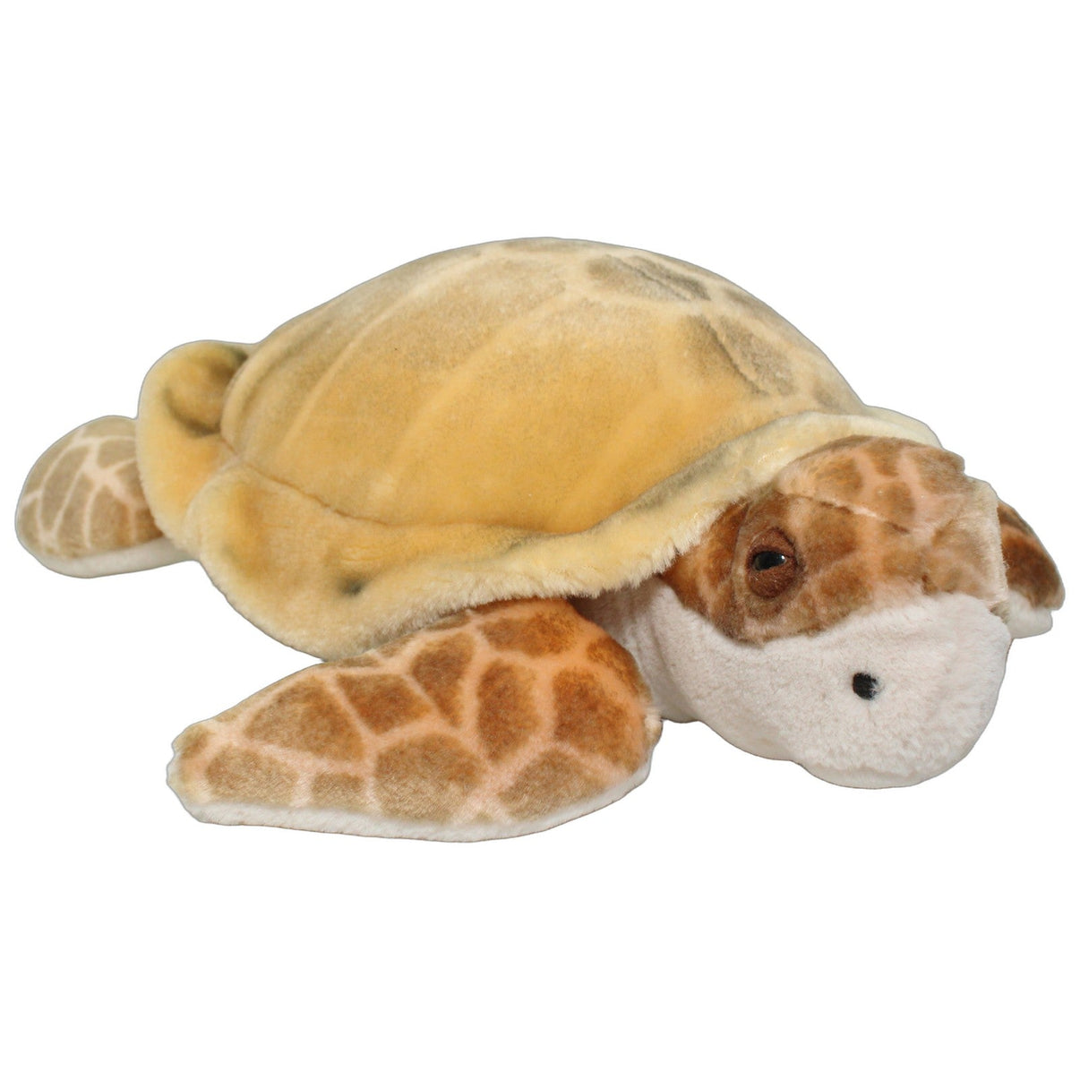 123000025022 L. Dake Hübsche Schildkröte Kuscheltier Kumpel Leo 33cm _Vintage_ Beige