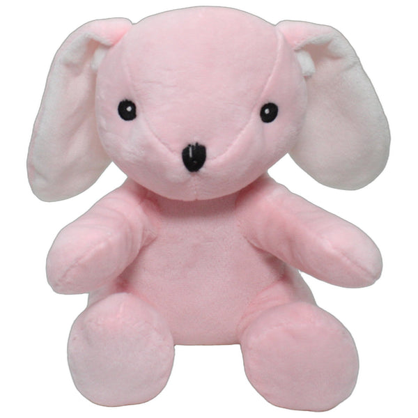 Rosa Hase, sitzend