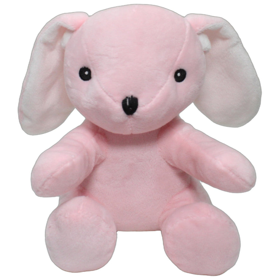 Rosa Hase, sitzend