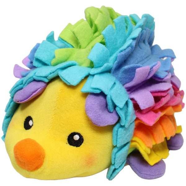 Bunter Igel mit Rassel
