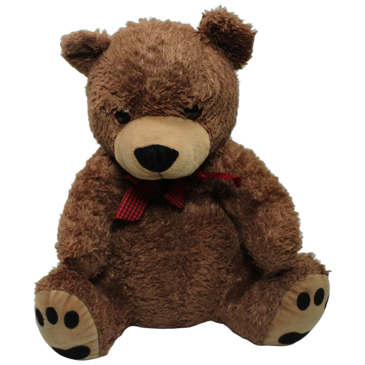 123000025059 Unbekannt XL Teddy mit roter Schleife Kuscheltier Kumpel Leo 45cm Braun ebay-20-stofftiere