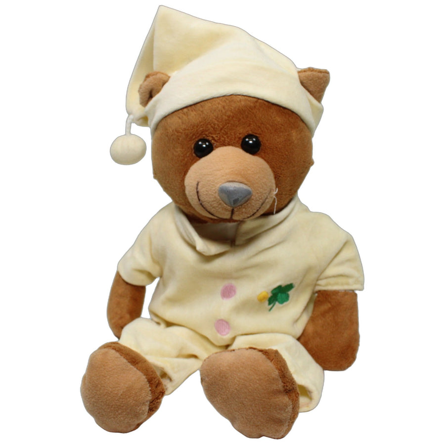 Süßer Teddy in gelben Pyjama
