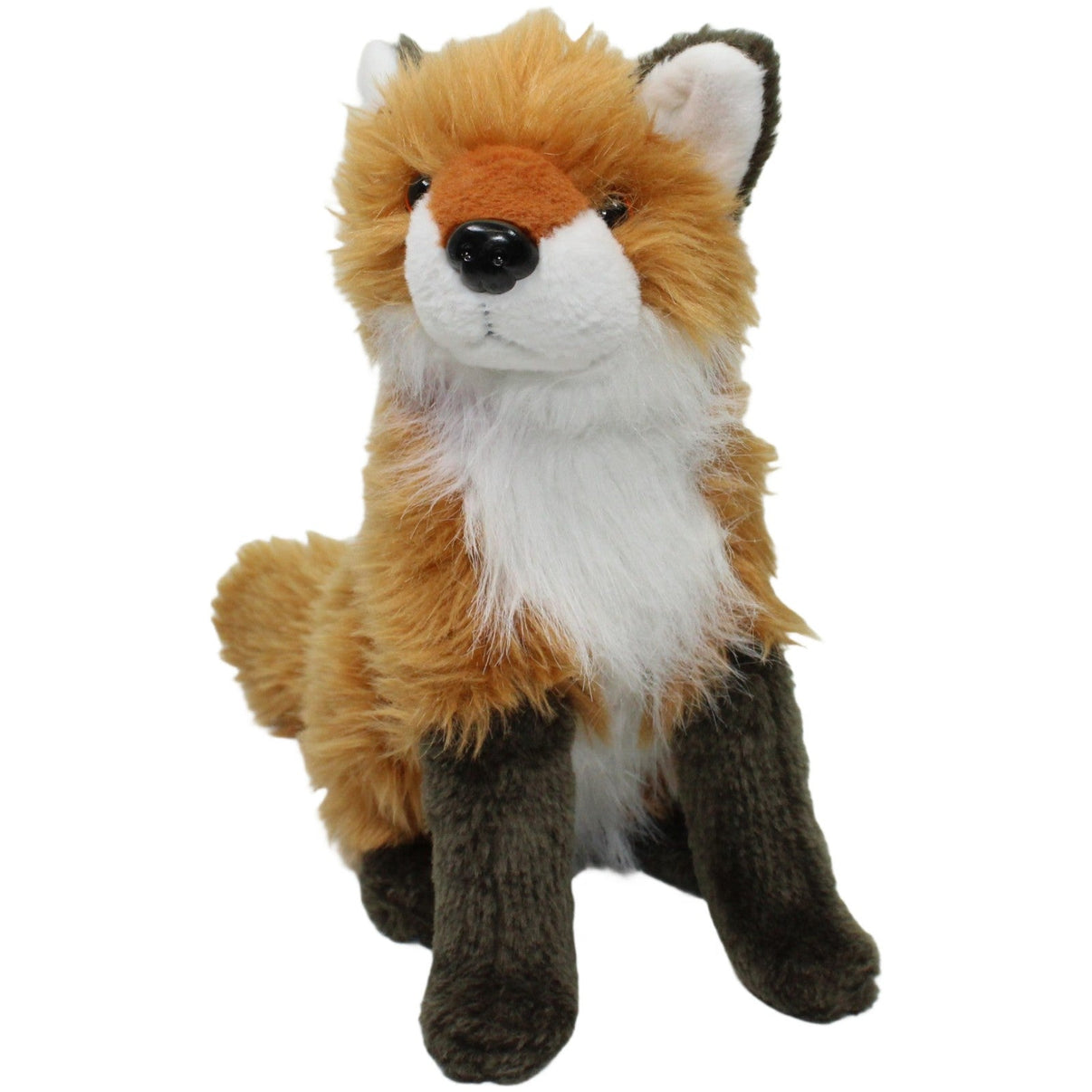 123000025116 Euro Souvenirs Schöner Fuchs mit weißem Bauch, sitzend Kuscheltier Kumpel Leo 28cm ebay-stofftiere Fuchs