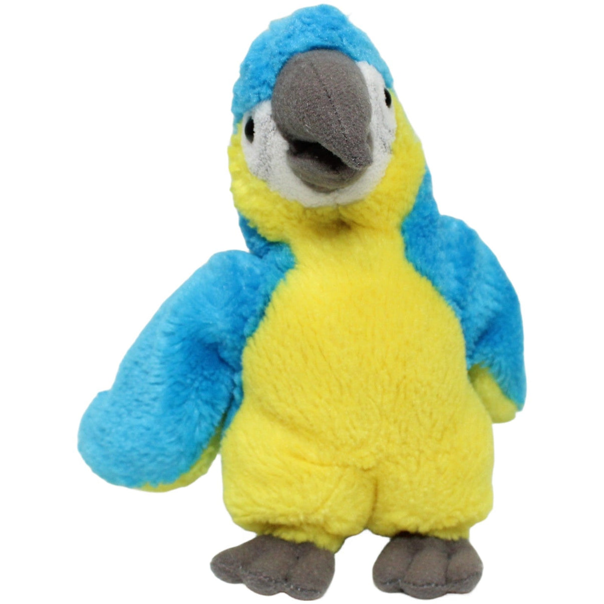 123000025118 Unbekannt Blau-gelber Papagei, stehend Kuscheltier Kumpel Leo 16cm Blau ebay-stofftiere