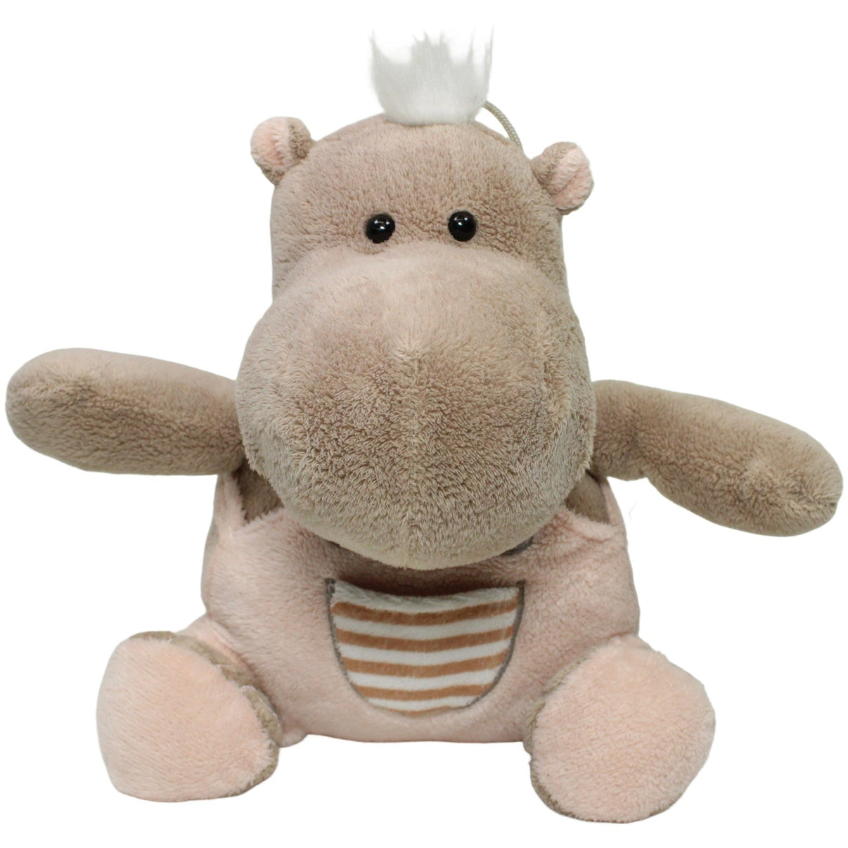 123000025136 Morgenroth Nilpferd in rosa Latzhose Kuscheltier Kumpel Leo 25cm ebay-stofftiere Gebraucht