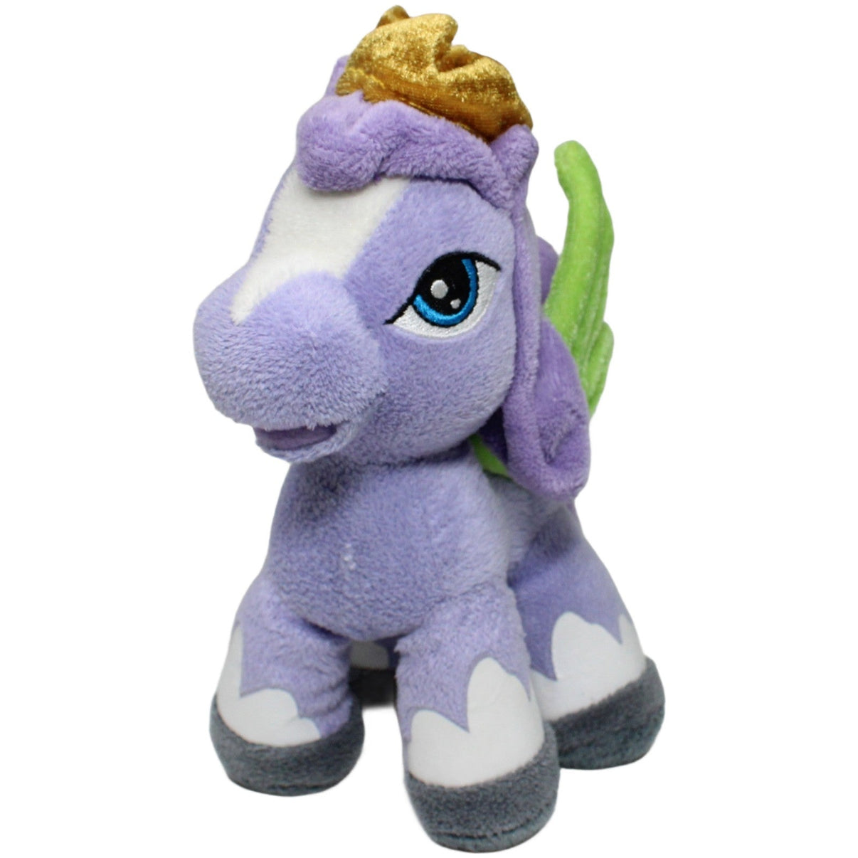 123000025154 Simba Filly, lila Pony mit Flügeln & Krone, stehend Kuscheltier Kumpel Leo 2010 20cm ebay-stofftiere