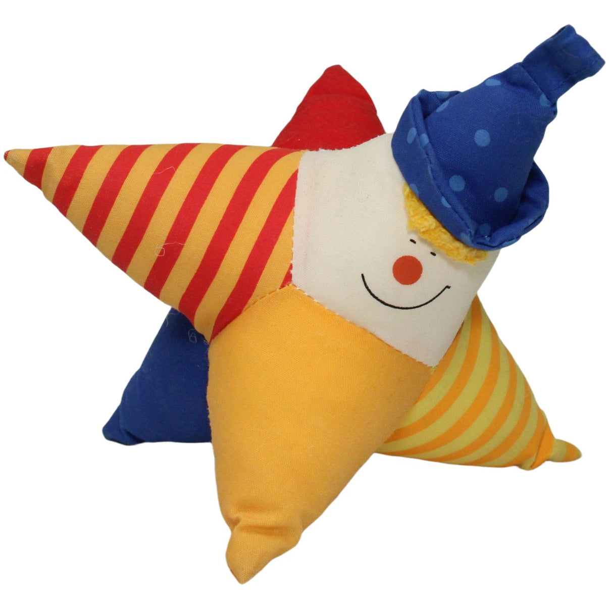 123000025167 HABA Bunter Clown mit Zauberhut Rassel Kumpel Leo 13cm Blau Clown