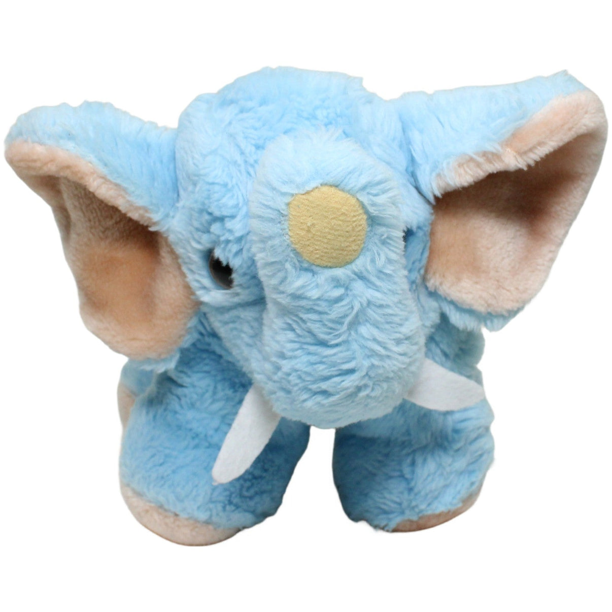 123000025233 Unbekannt Blauer Elefant, stehend Kuscheltier Kumpel Leo 25cm Beige Blau