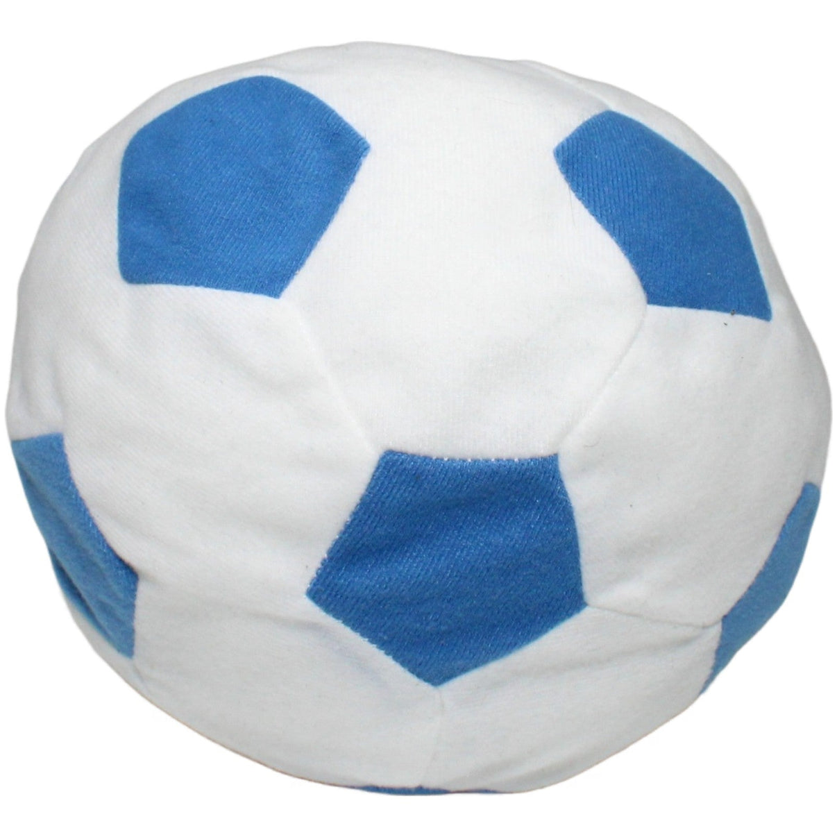 123000025240 Unbekannt Fußball, blau-weiß Plüschfigur Kumpel Leo 20cm Blau ebay-stofftiere