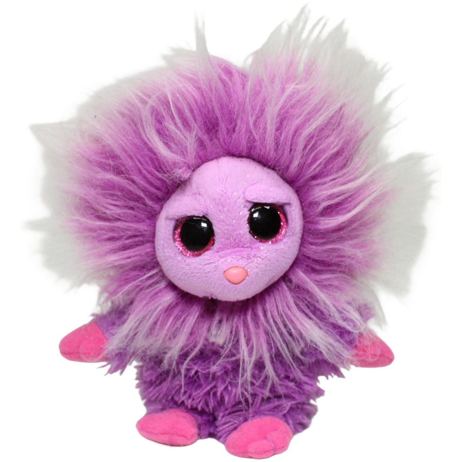 Lila Monster Zwippy mit wildem Haar