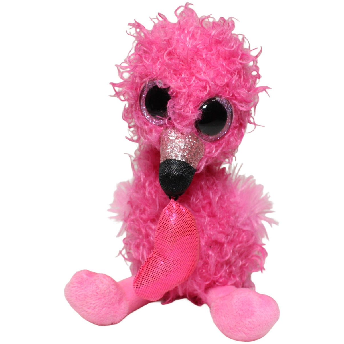 123000025261 TY Flamingo Dainty mit Herz Kuscheltier Kumpel Leo 20cm ebay-stofftiere Flamingo