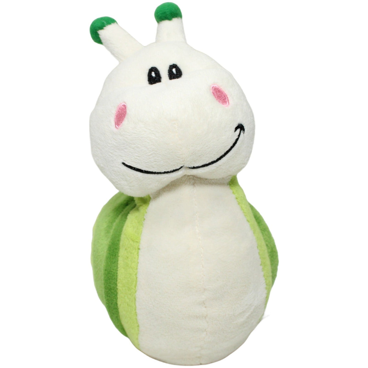 123000025286 mbw Vertriebsges. mbH Minifeet, Schnecke mit grünem Panzer Kuscheltier Kumpel Leo 17cm Beige ebay-stofftiere