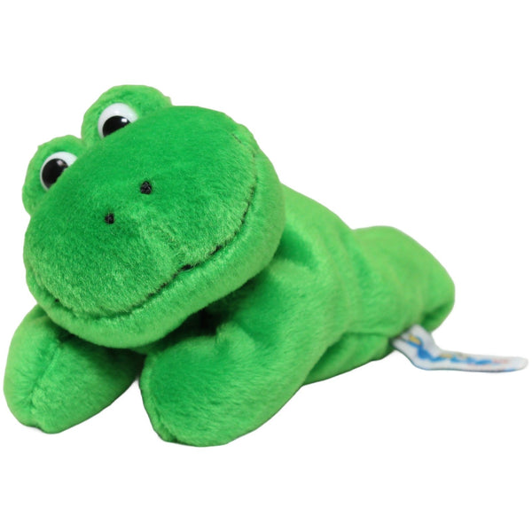 Kleiner grüner Frosch, liegend