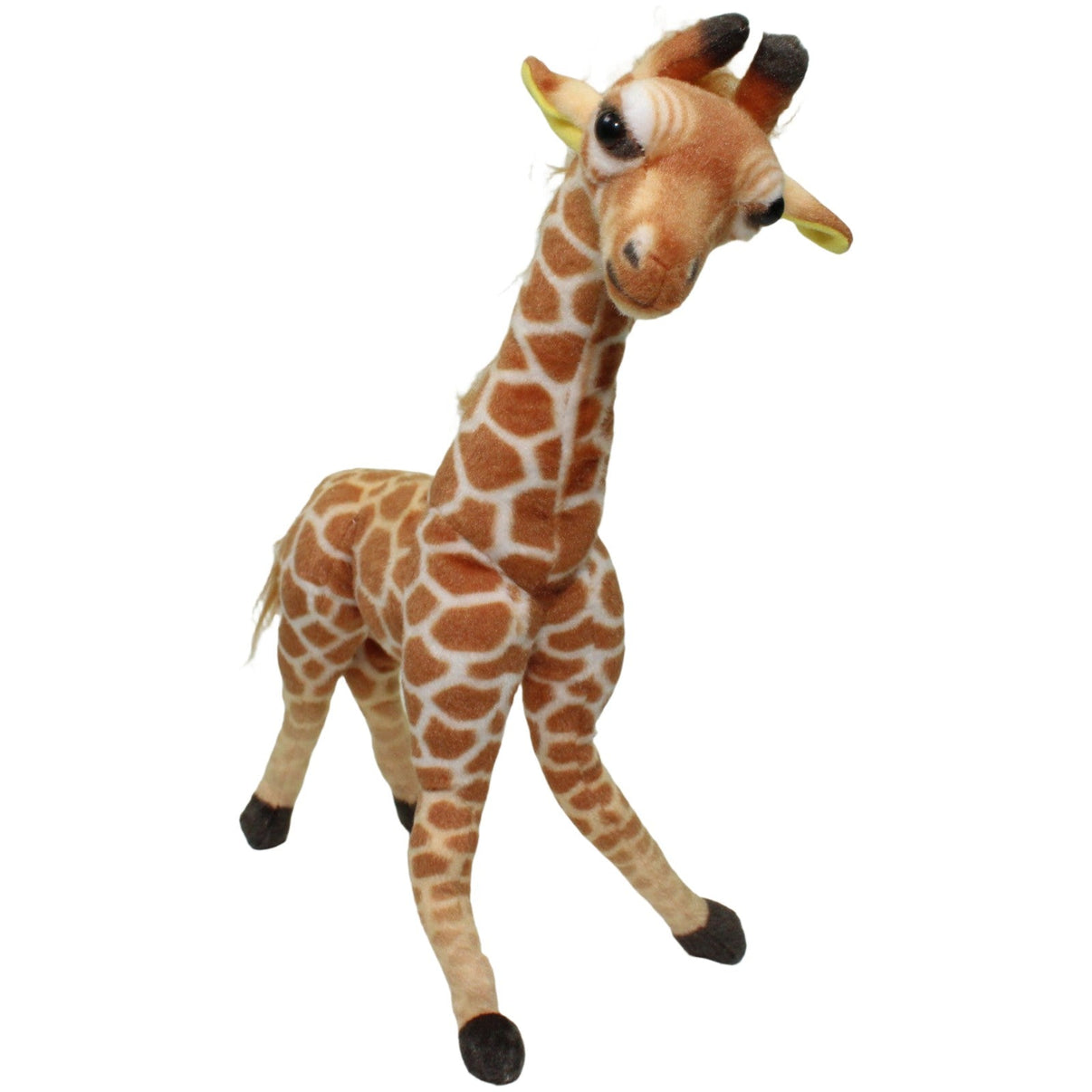 123000025358 Unbekannt Große schöne Giraffe, stehend Kuscheltier Kumpel Leo 35cm Beige Braun