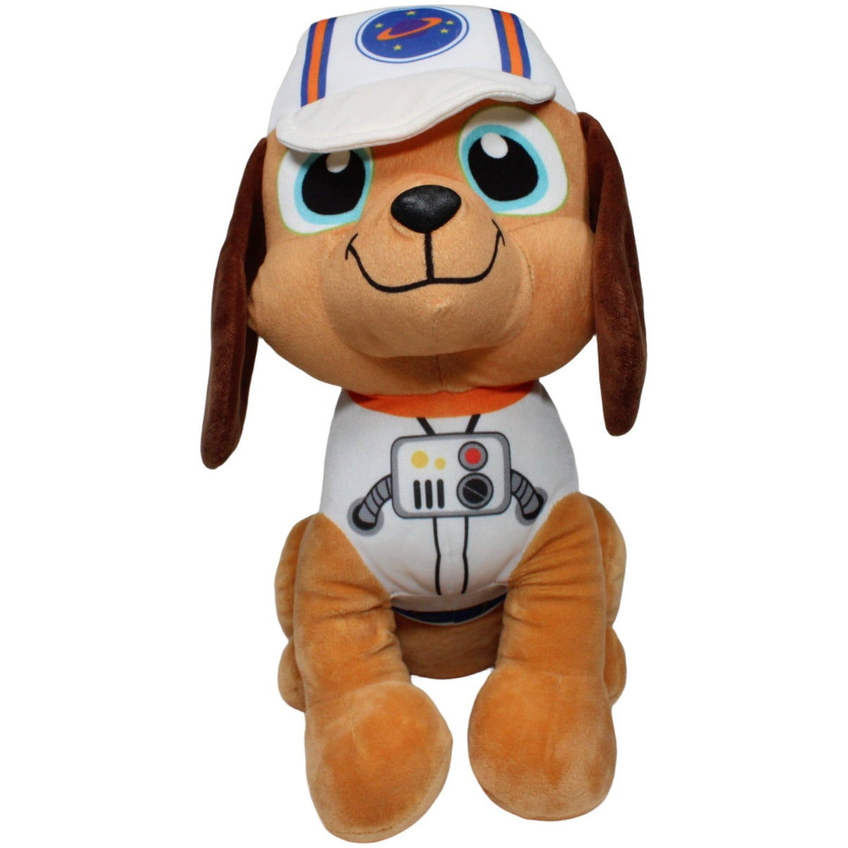 123000025372 Jafri Toys Brauner Hund mit Astronauten-Mütze, sitzend Kuscheltier Kumpel Leo 33cm Braun ebay-20-stofftiere