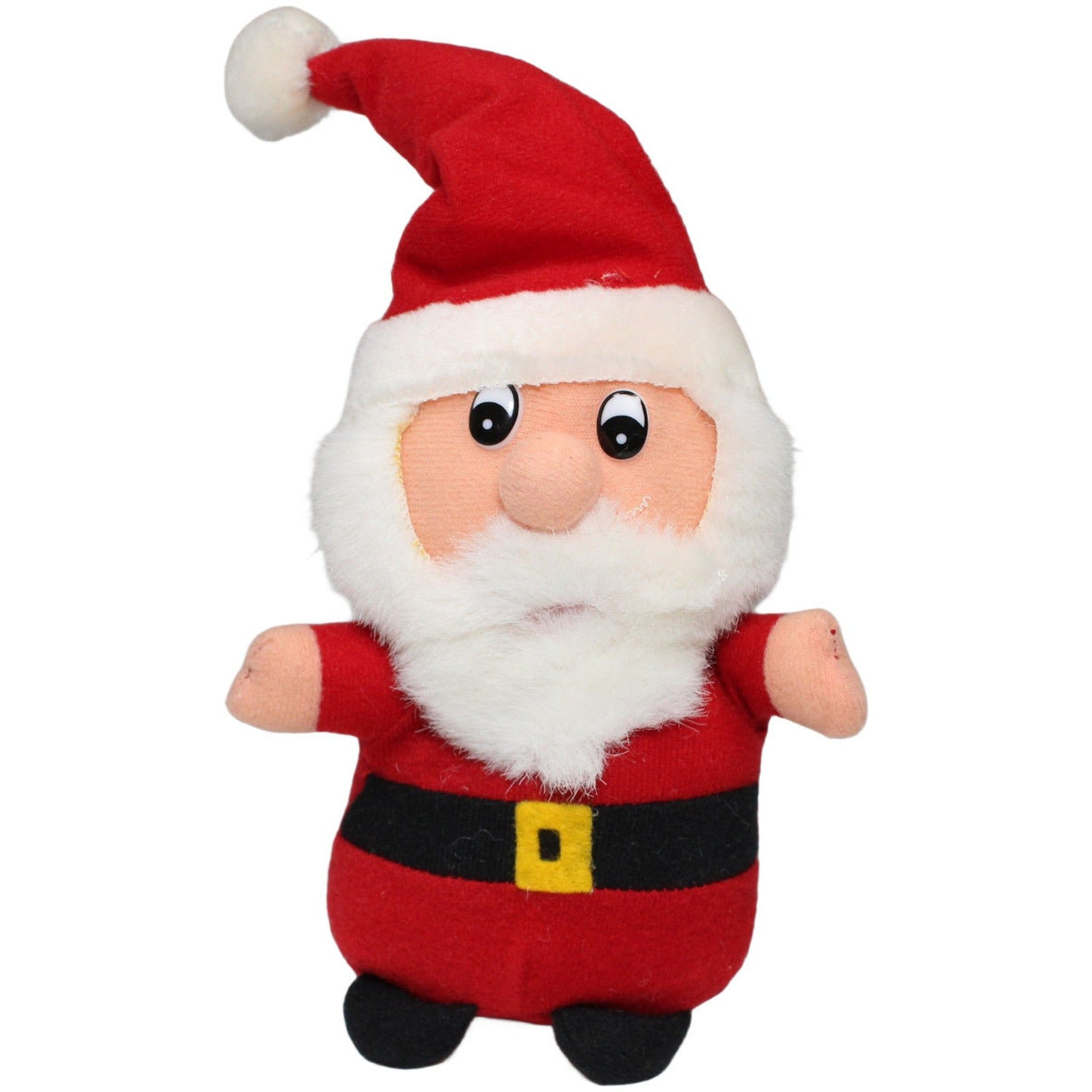 123000025382 Windel Weihnachtsmann mit Mütze, sitzend Plüschfigur Kumpel Leo 17cm ebay-stofftiere Gebraucht