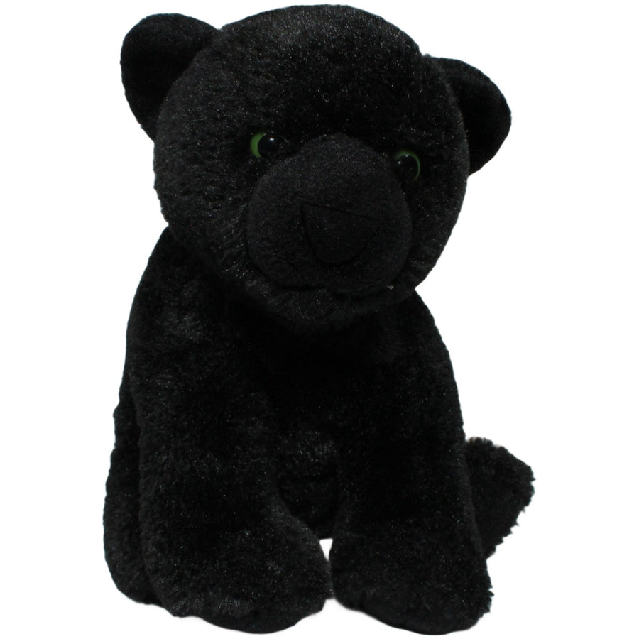 Schwarzes Panther Baby, sitzend