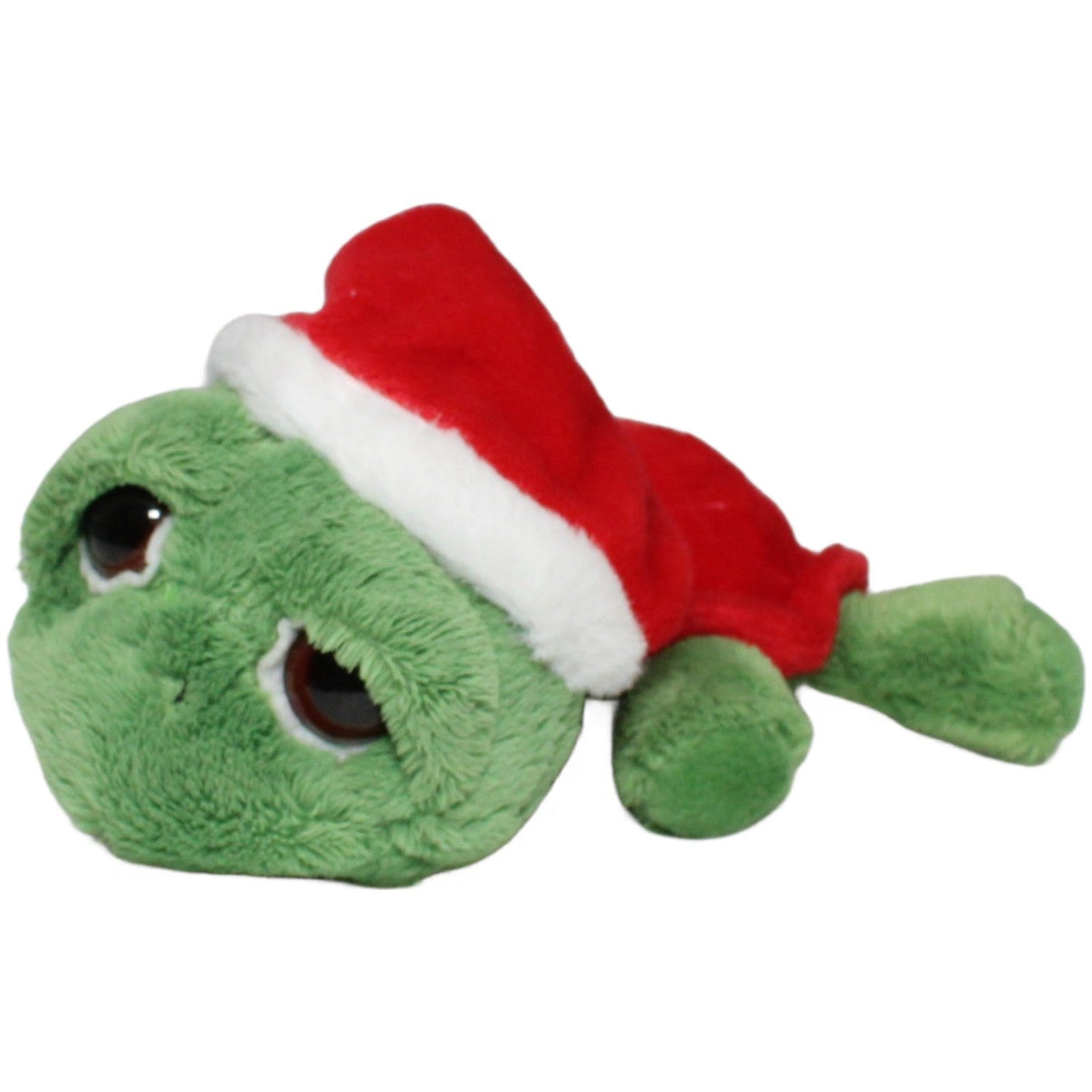 123000025415 Russ Berrie Schildkröte mit Weihnachtsmütze & rotem Panzer Kuscheltier Kumpel Leo 15cm ebay-stofftiere Gebraucht