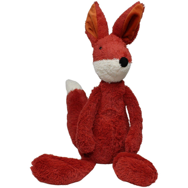 Großer roter Fuchs, sitzend