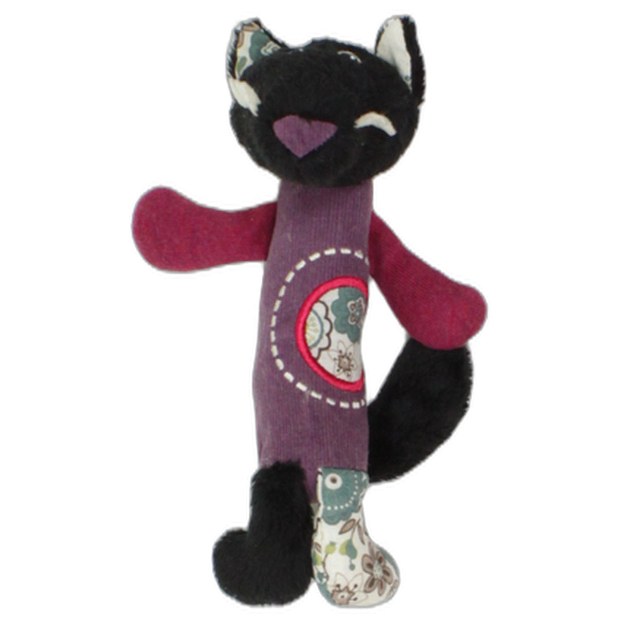 123000025501 Trudi Patchwork Wolf Rufus Greifling mit Quietscher Kumpel Leo 19cm Baby & Kleinkind ebay-baby-sonstiges