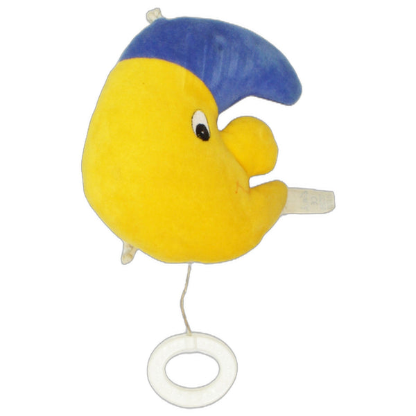 Halbmond mit blauer Schlafmütze