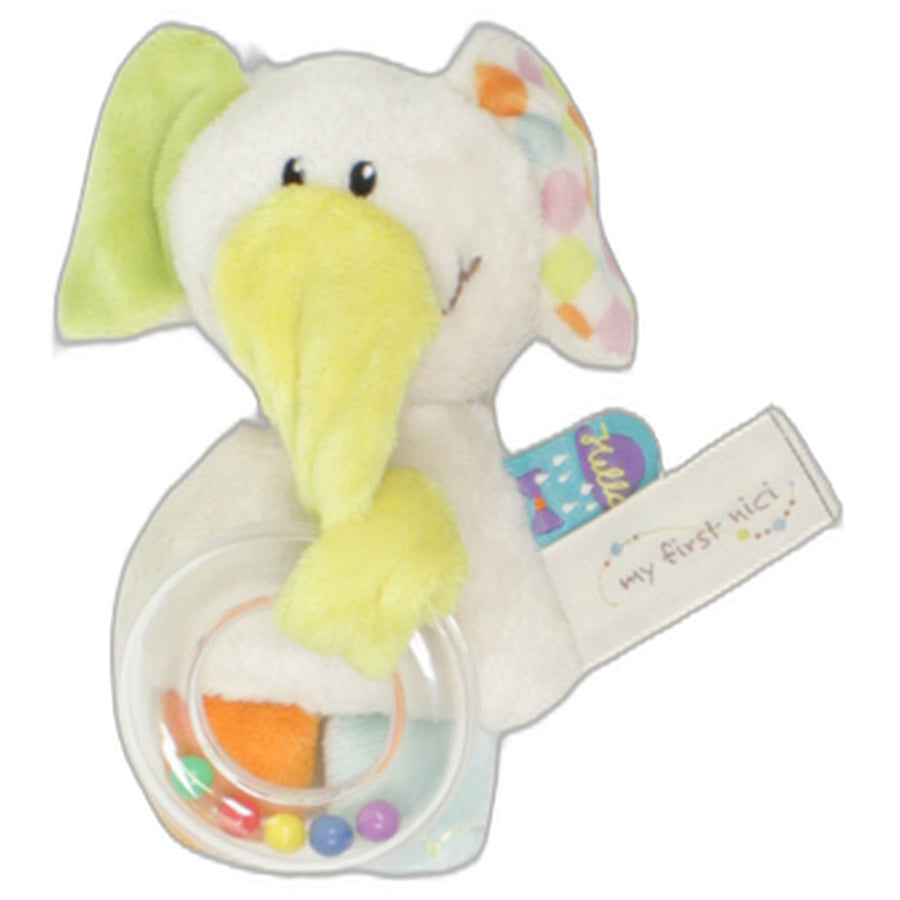 My first NICI, Elefant mit Rasselring