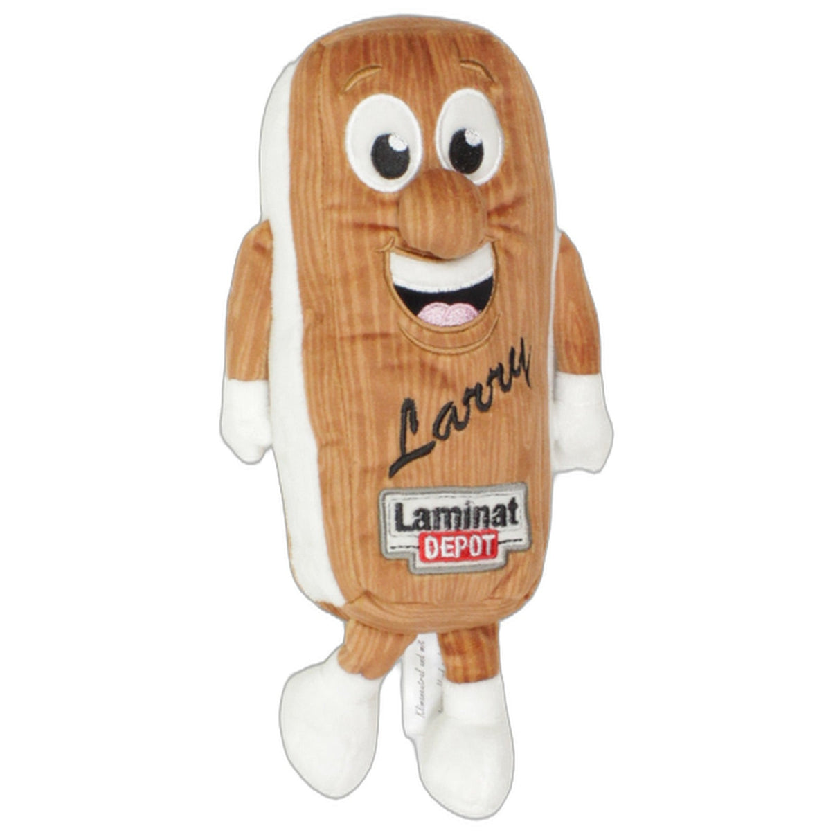 123000025524 Openmindz Larry vom Laminat Depot Plüschfigur Kumpel Leo 25cm Braun ebay-stofftiere
