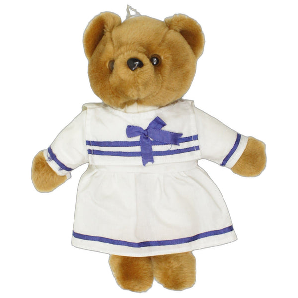 Bär mit Matrosenkleid