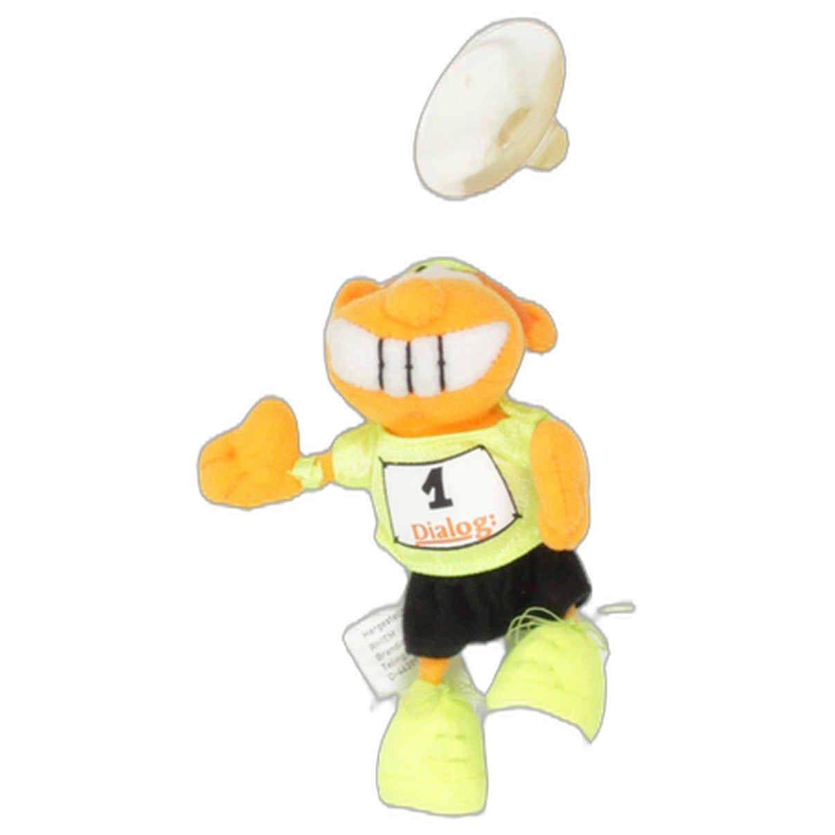 123000025612 RHIEM Marathon-Läufer mit Saugnapf Plüschfigur Kumpel Leo 14cm ebay-stofftiere Gebraucht