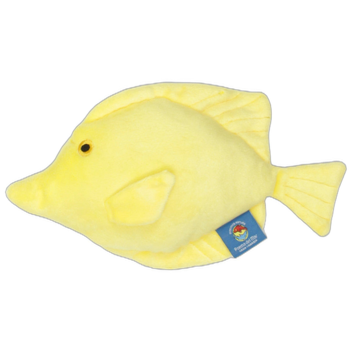 123000025626 POEMA DEL MAR Gelber Segelflossendoktor Kuscheltier Kumpel Leo 27cm ebay-stofftiere Fisch