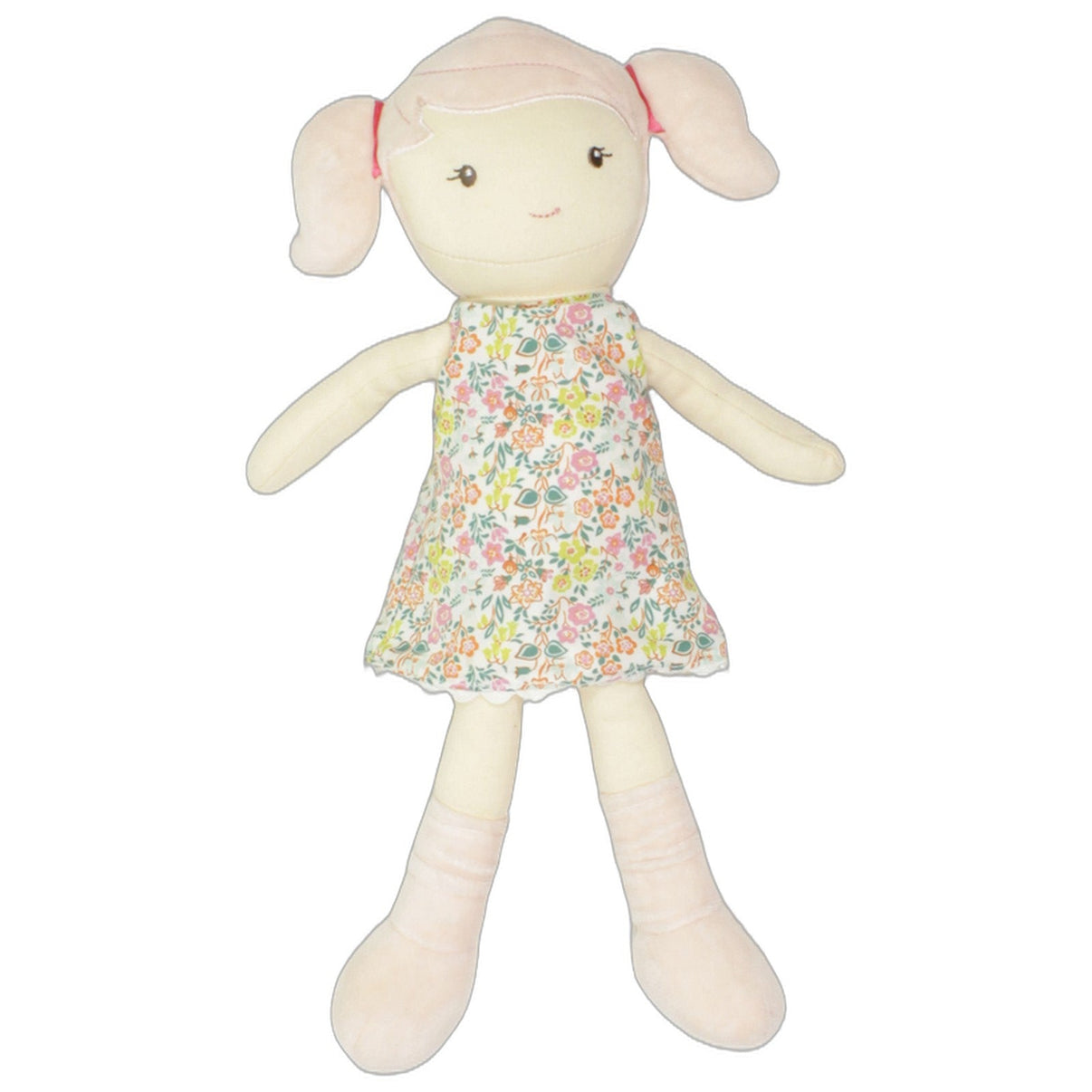 123000025658 Unbekannt Schlenker Puppe im Blütenkleid Stoffpuppe Kumpel Leo 37cm ebay-20-stofftiere Gebraucht