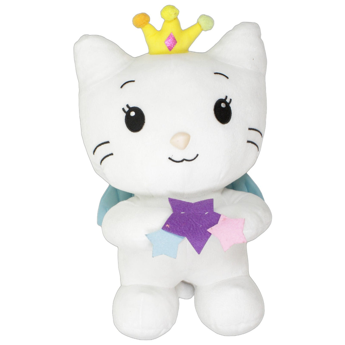 123000025679 United Labels Angel Cat Sugar, XL weiße Katze mit Flügeln Kuscheltier Kumpel Leo 45cm Blau ebay-20-stofftiere