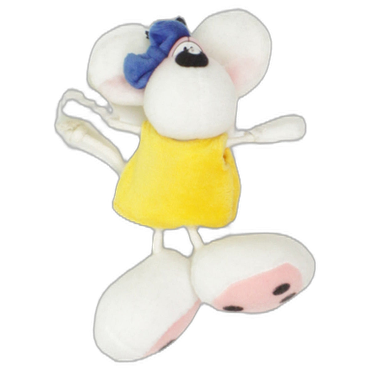 123000025681 Unbekannt Kleine Diddlina in gelben Kleid Kuscheltier Kumpel Leo 15cm ebay-stofftiere Gebraucht