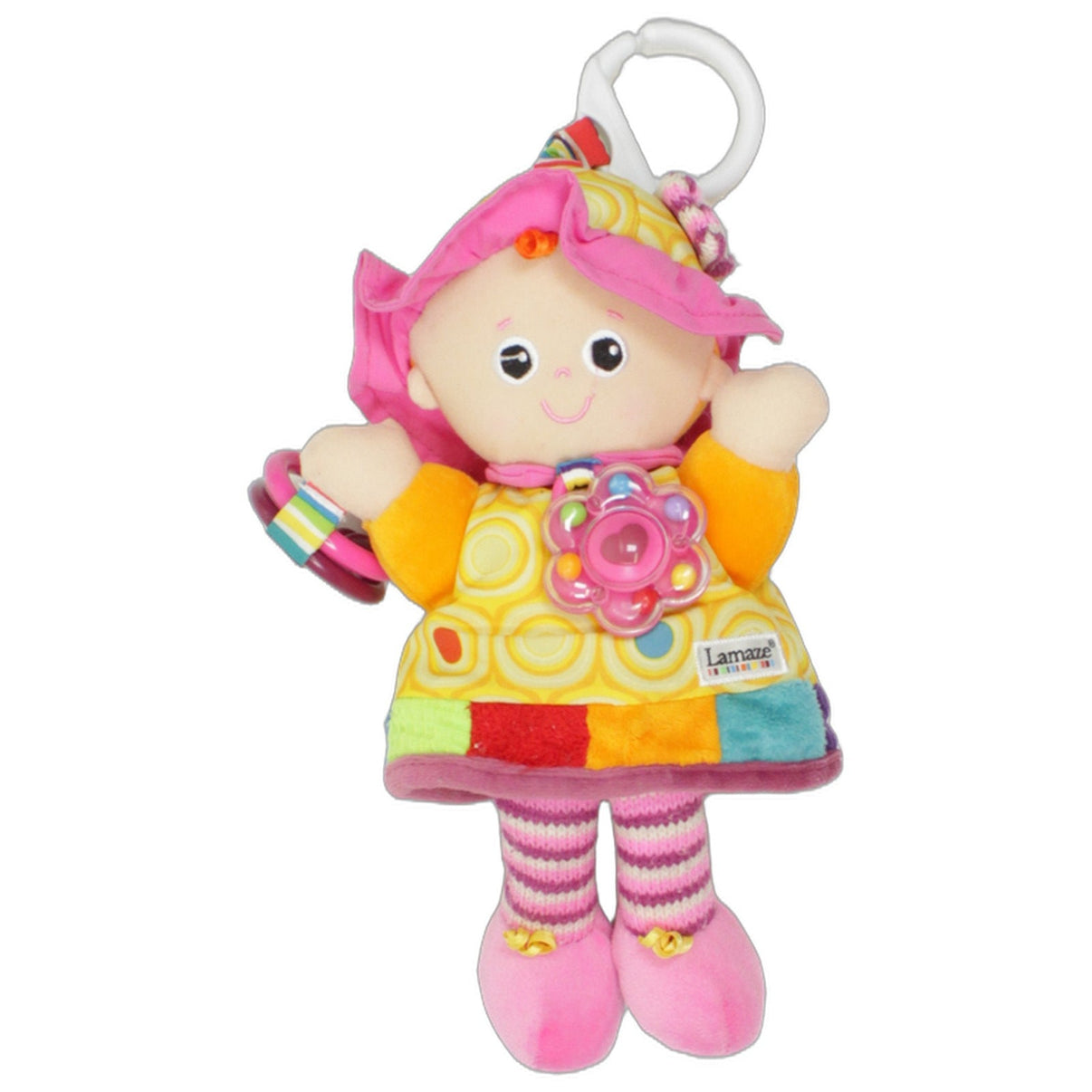 123000025700 Lamaze Bunte Puppe mit Knisterkleid Activity-Kuscheltier Kumpel Leo 28cm Activity-Kuscheltier ebay-baby-sonstiges