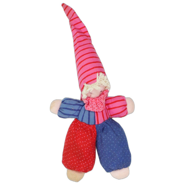 Bunter Wichtel mit langer Mütze