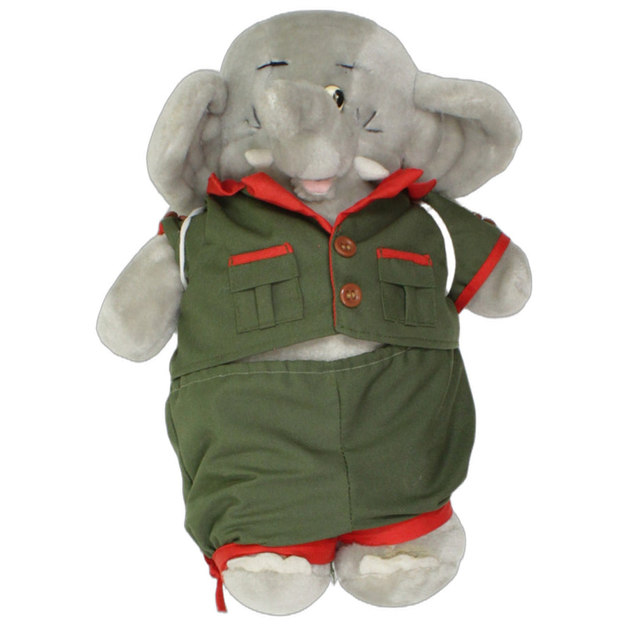 Benjamin Blümchen mit Safari-Outfit