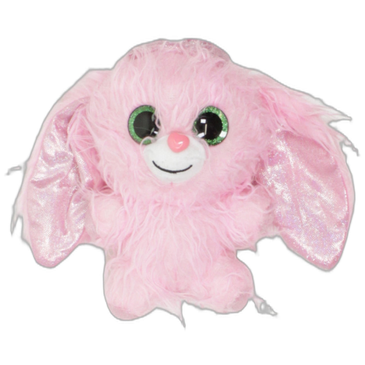 123000025723 Sbabam Rosa Zottelhase mit Schleife Kuscheltier Kumpel Leo 16cm ebay-stofftiere Gebraucht