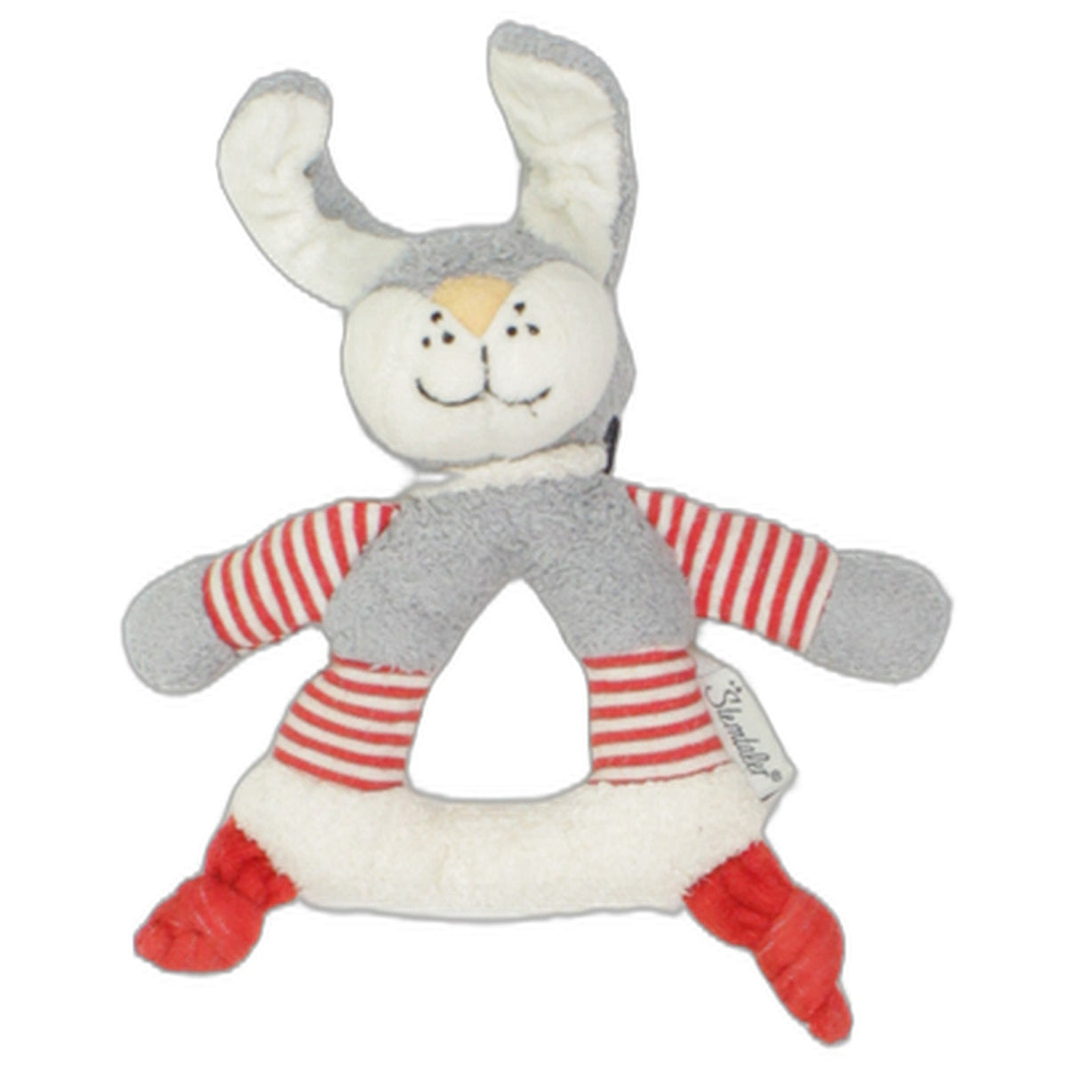 123000025743 Sterntaler Grauer Hase mit Streifen Greifling mit Rassel Kumpel Leo 15cm Baby & Kleinkind ebay-baby-sonstiges