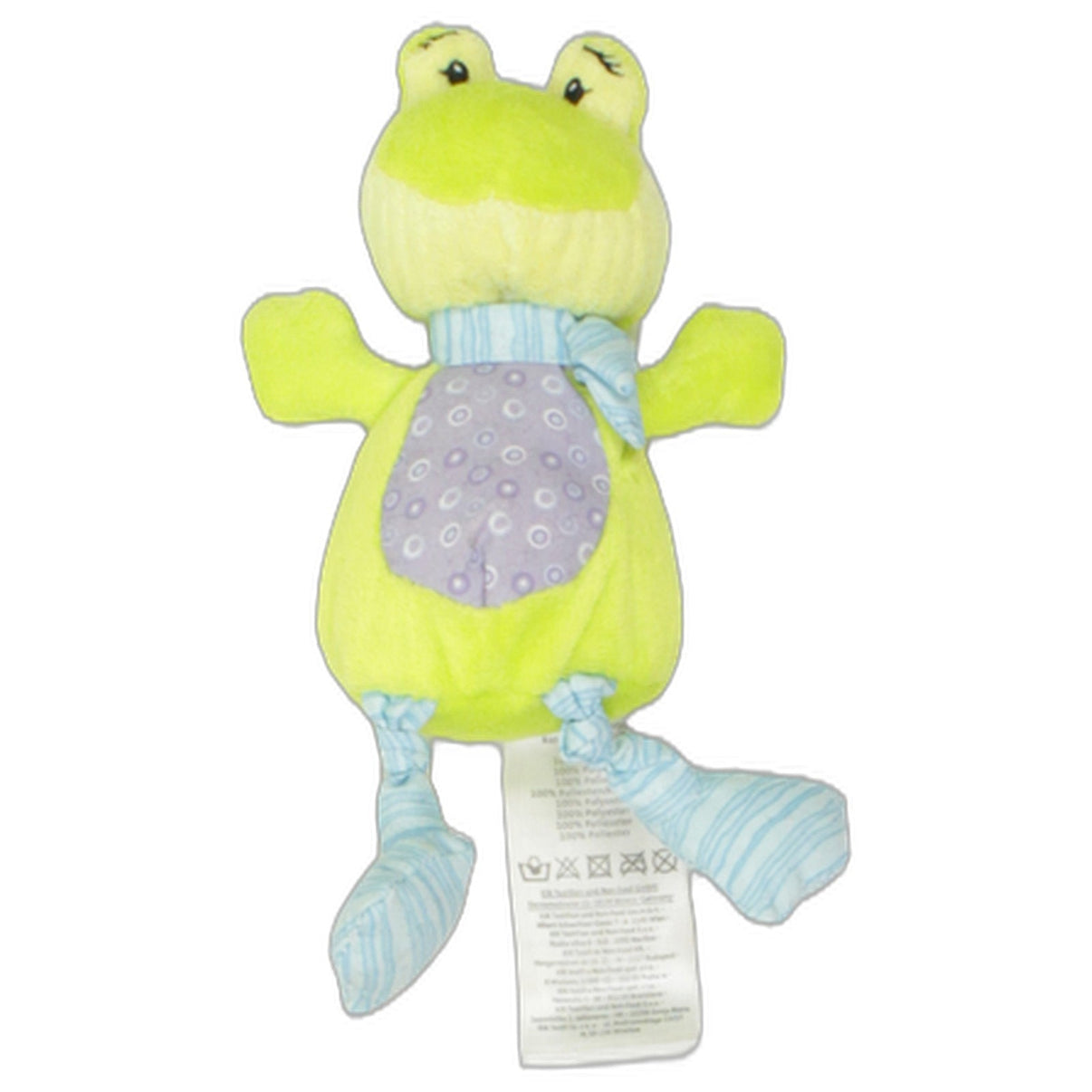 123000025751 Ergee (KiK) Grüner Schlenker-Frosch Kuscheltier Kumpel Leo 19cm Blau ebay-stofftiere