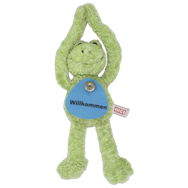 Grüner Frosch "Willkommen / Bitte nicht stören!"