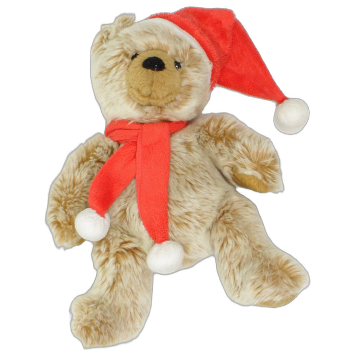 123000025779 ROSSMANN Wunderschöner weihnachtlicher Teddybär Kuscheltier Kumpel Leo 27cm Beige Braun