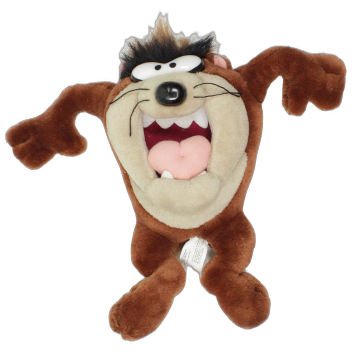 123000025787 Play by Play Looney Tunes, Tasmanischer Teufel Taz Kuscheltier Kumpel Leo 25cm Beige Braun