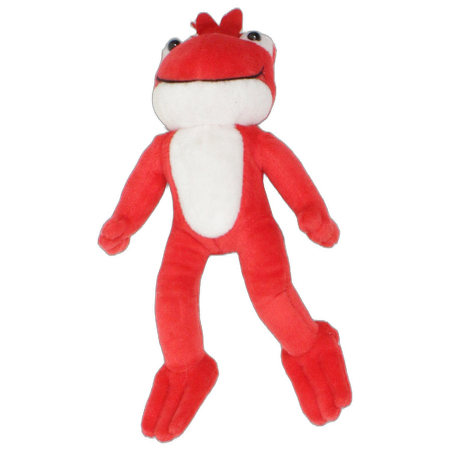 Roter Frosch mit Krone