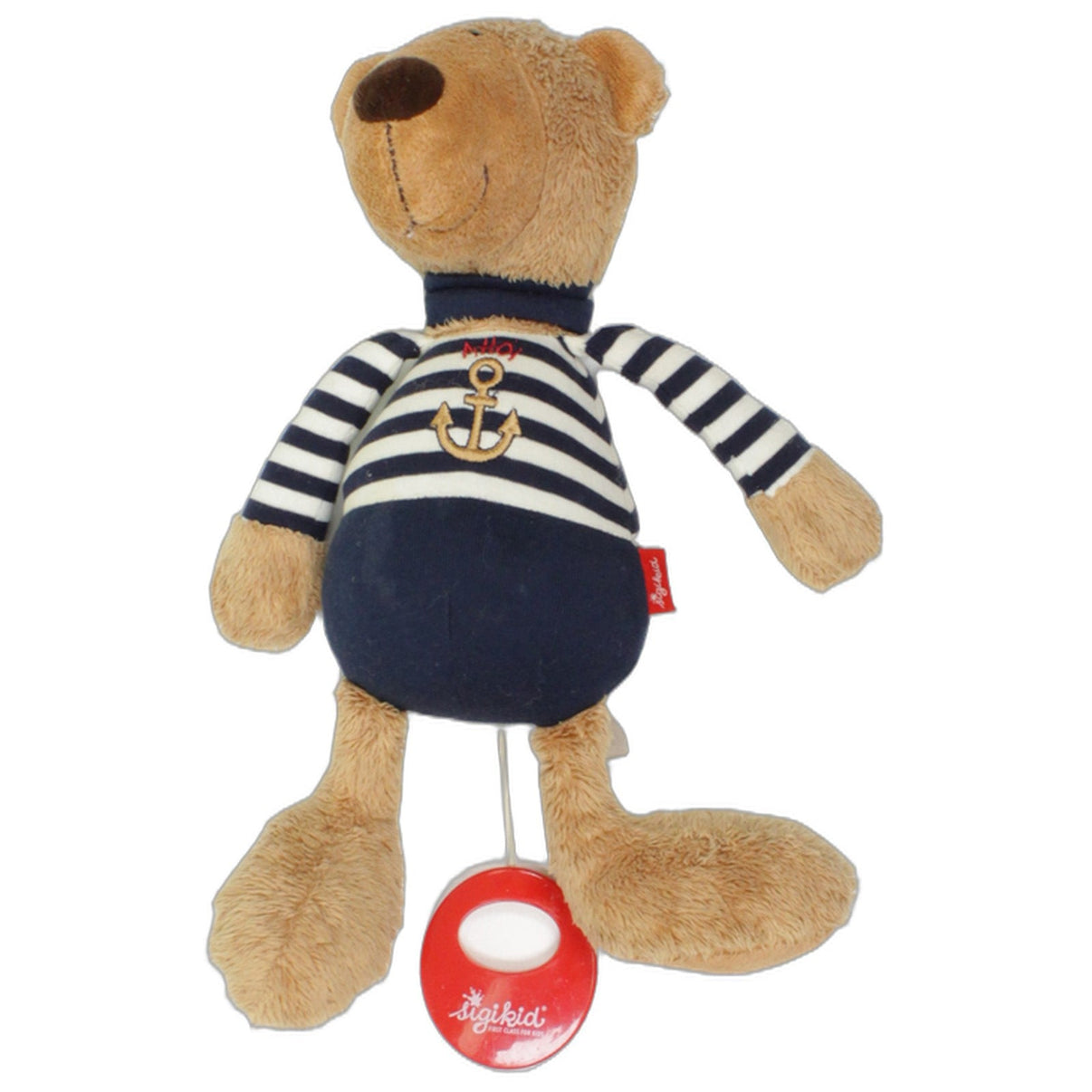 123000025845 Sigikid Matrosen Teddybär "Ahoi" Spieluhr Kumpel Leo 30cm Baby & Kleinkind Blau