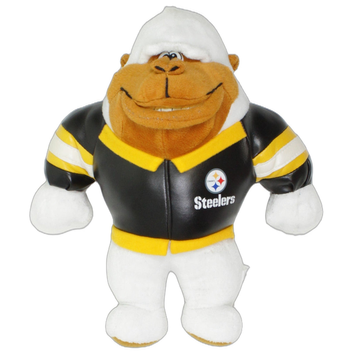123000025849 Unbekannt Brauner Affe im Steelers-Trikot Kuscheltier Kumpel Leo 30cm Affe ebay-20-stofftiere