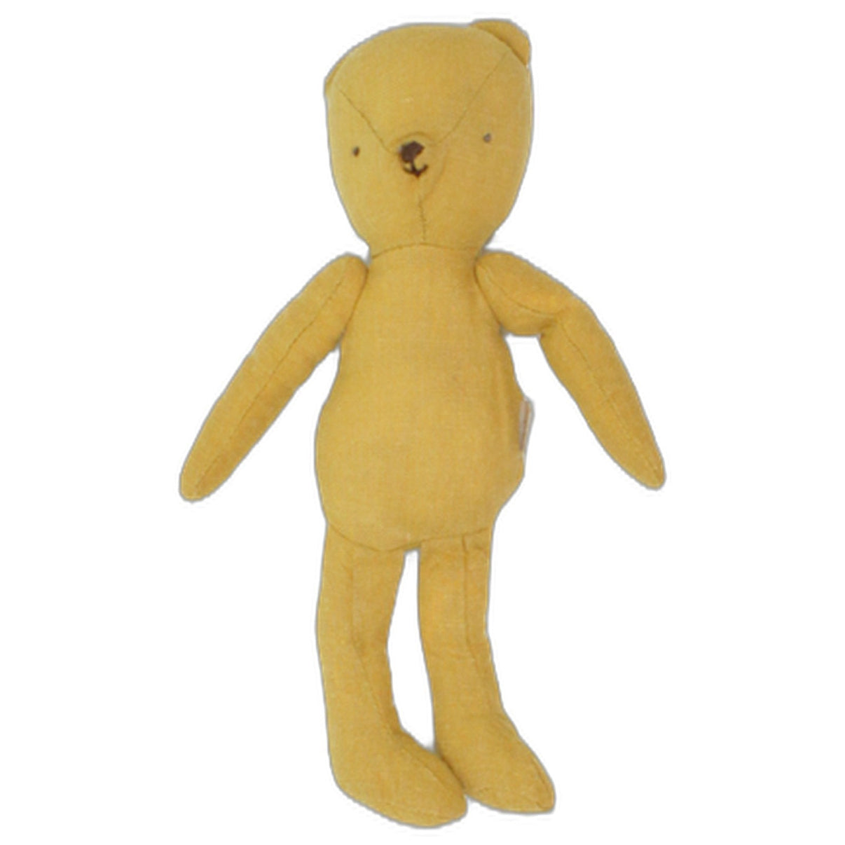 123000025880 Maileg Süßer gelber Teddy Kuscheltier Kumpel Leo 19cm Beige Braun