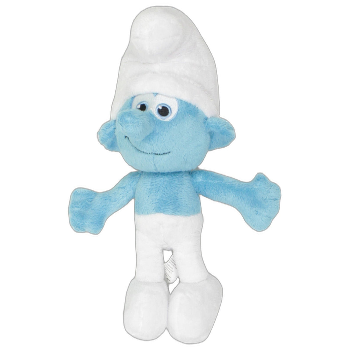 123000025886 PCO Schlumpf aus Smurfs: The Lost Village Plüschfigur Kumpel Leo 2016 28cm Blau