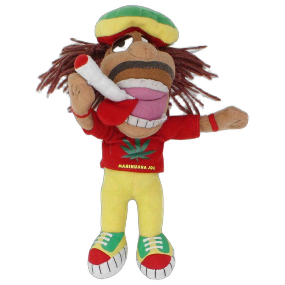 123000025887 Unbekannt Marihuana Joe mit Joint Plüschfigur Kumpel Leo 24cm Braun ebay-20-stofftiere